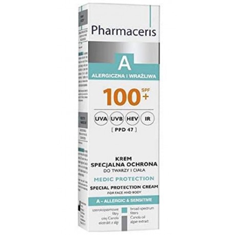 PHARMACERIS ALLERGIC & SENSITIVE SPF 100 75ML