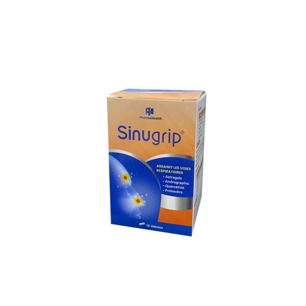 PharmaHealth Sinugrip 10 gélules