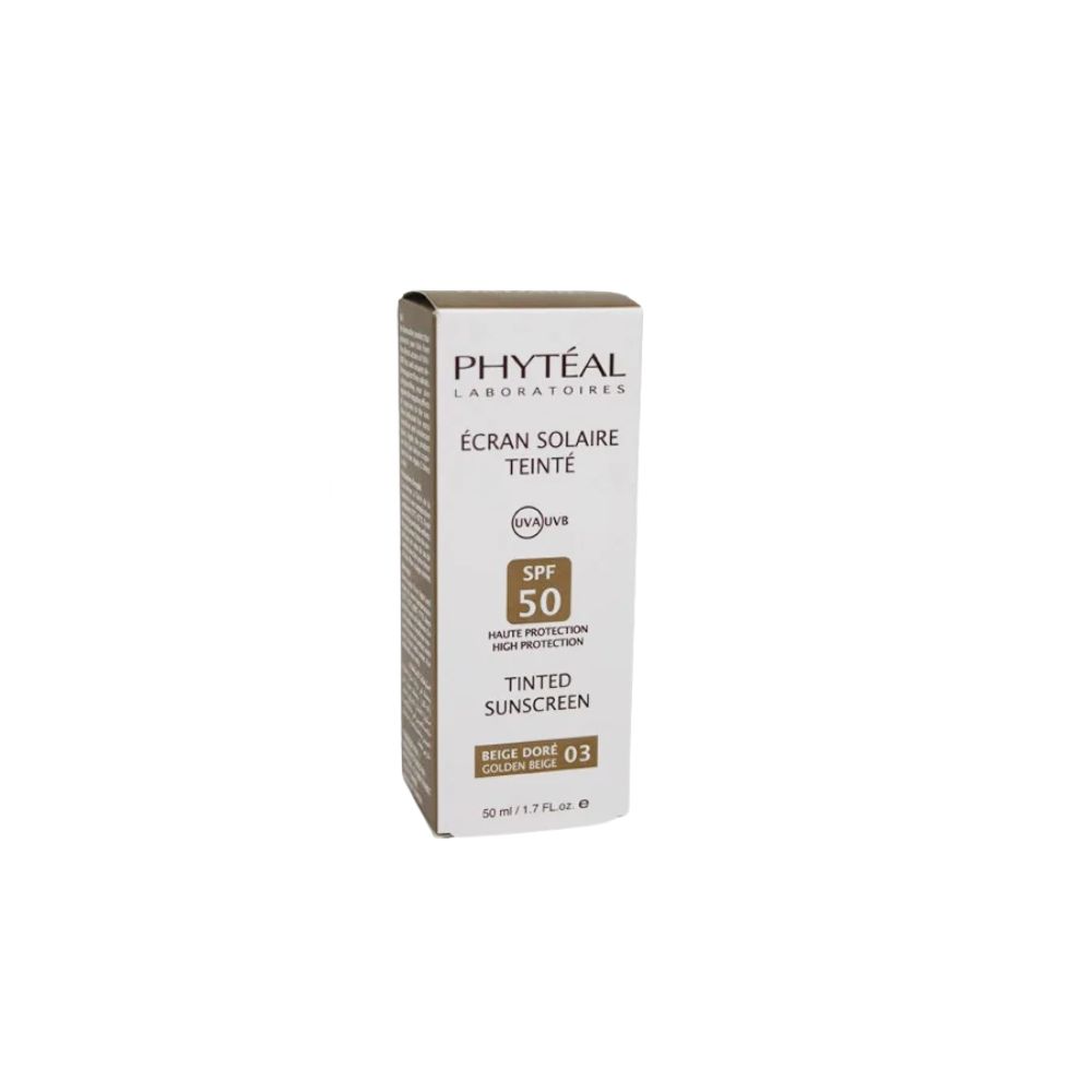 PHYTEAL ECRAN TEINTE BEIGE DOREE SPF 50 50 ml