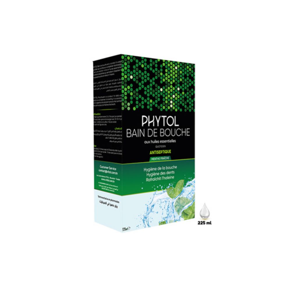 VITAL PHYTOL BAIN DE BOUCHE ANTISEPTIQUE 225ML