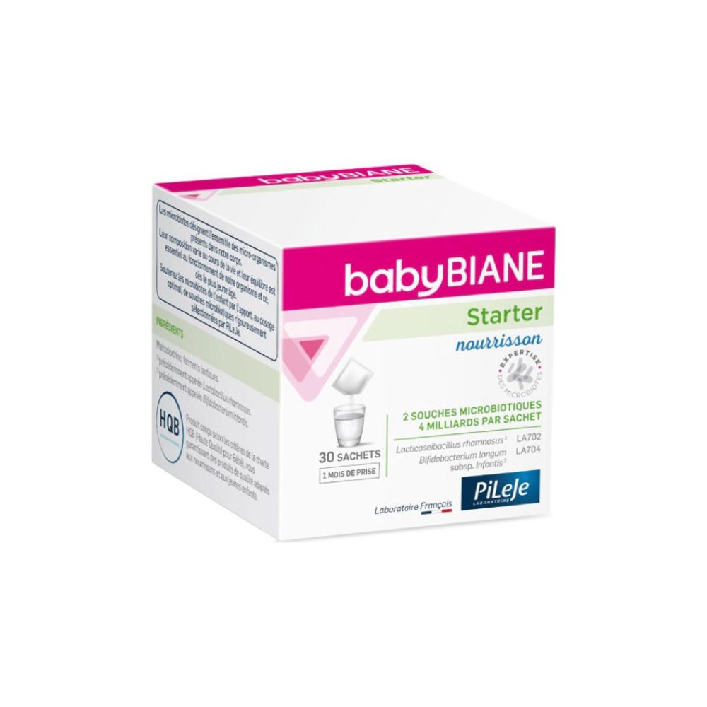 PILEJE LACTIBIANE BABYBIANE STARTER 30 SACHETS