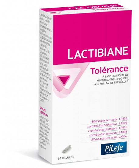 PILEJE Lactibiane Tolérance – 30 gélules