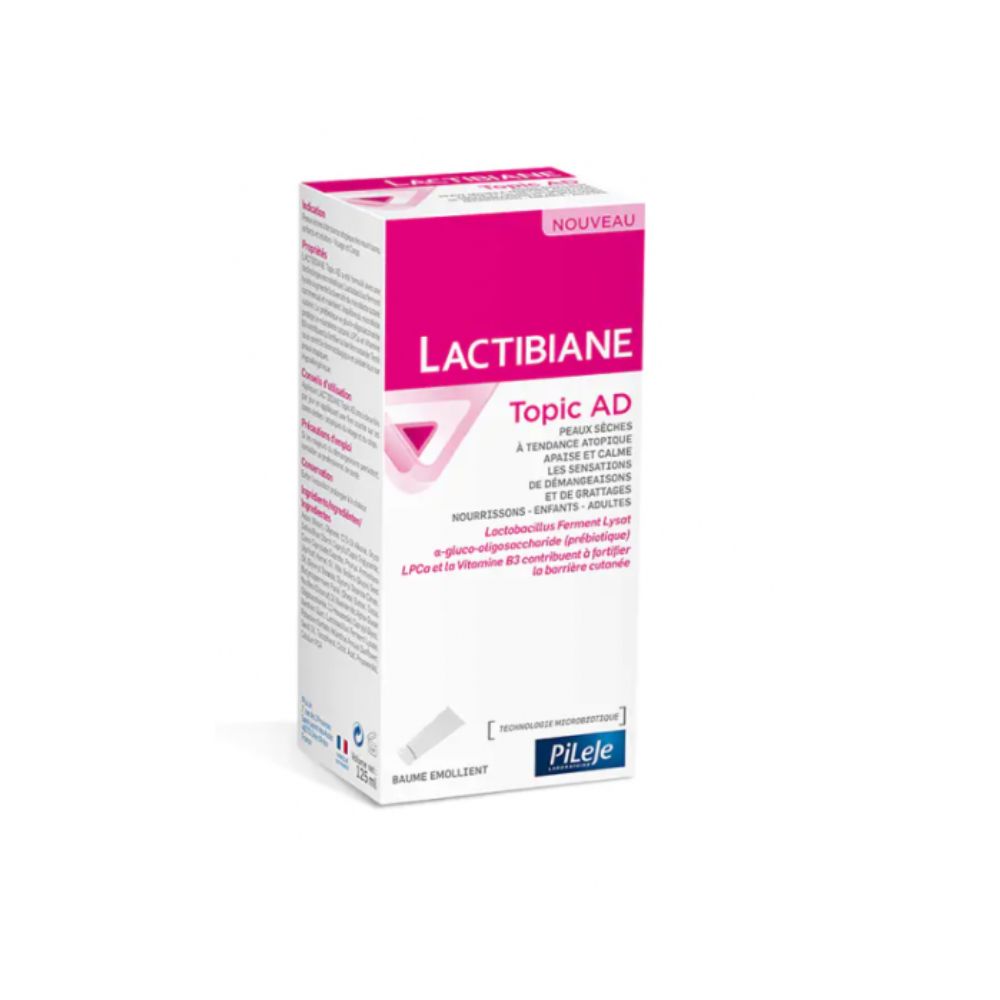 PILEJE LACTIBIANE TOPIC AD BAUME EMOLIENT 125ML