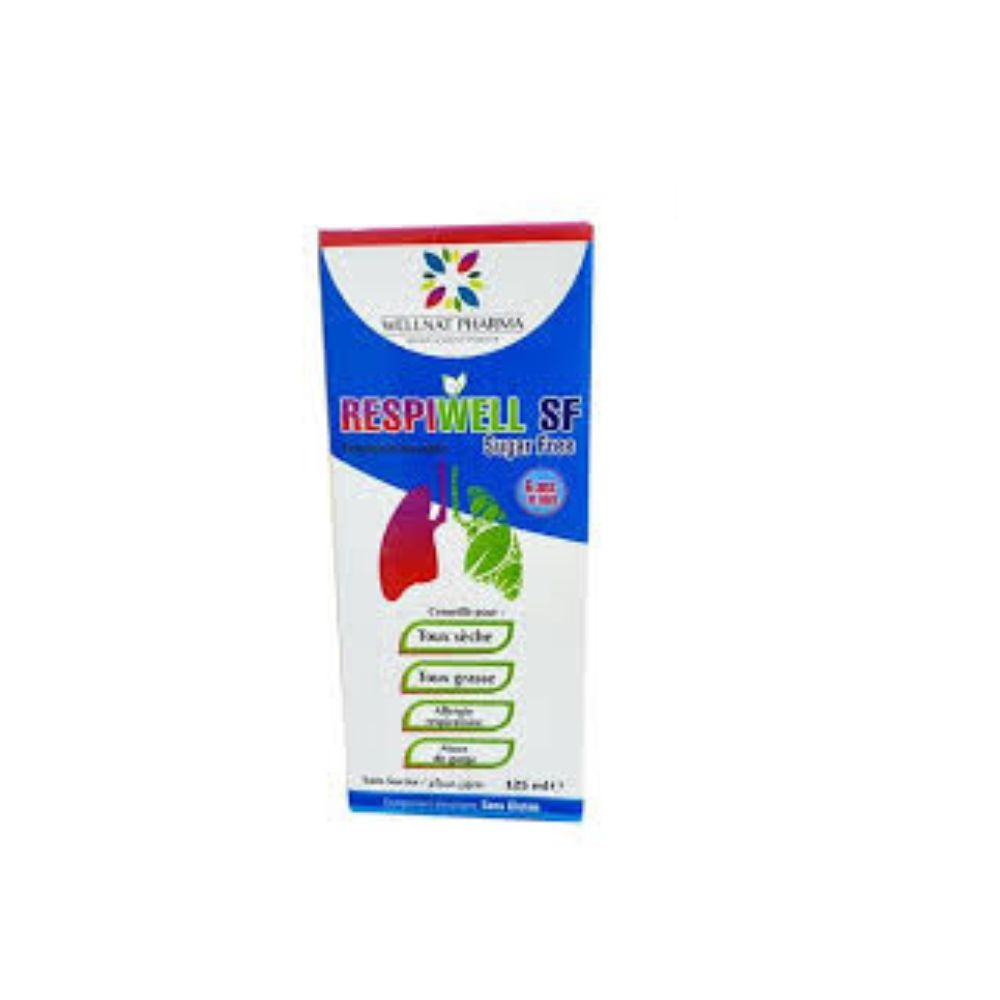 RESPIWELL AD/ENF TOUX 6ANS+ SS SUCRE 125ML