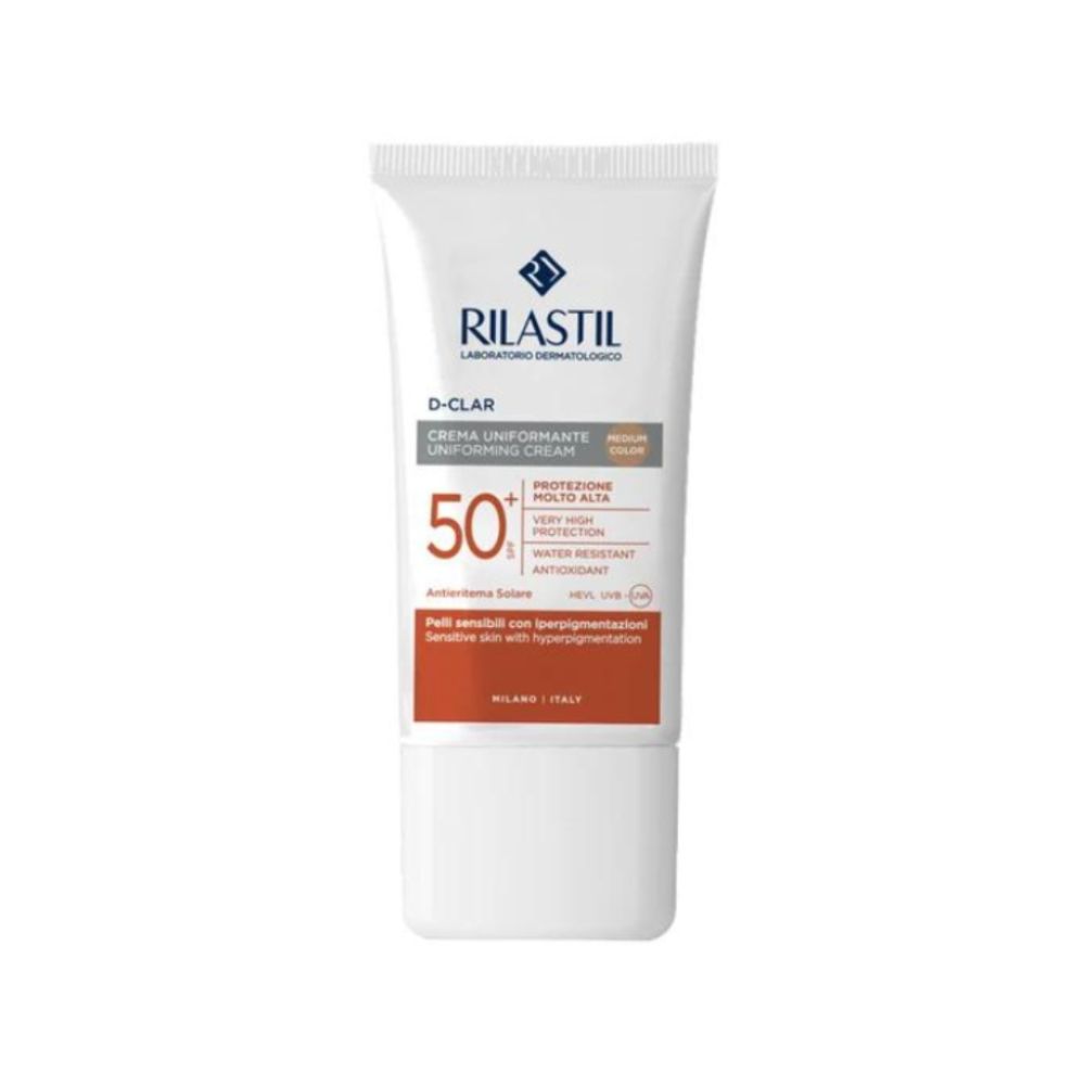 RILASTIL D-CLARV CREME UNIFORMISANTE MEDIUM SPF50+ 50ML