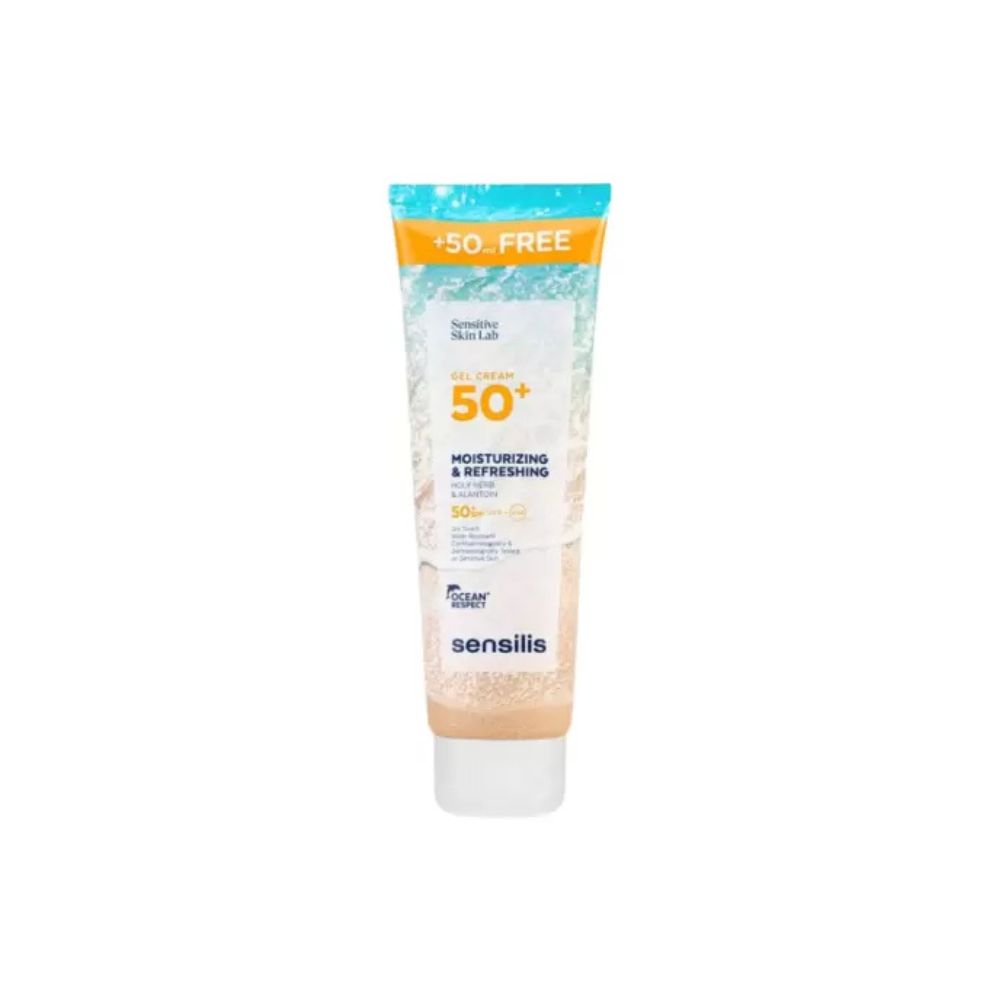 SENSILIS GEL CREME HYDRATANT RAFRAICHISSANT SPF50+ 250ML