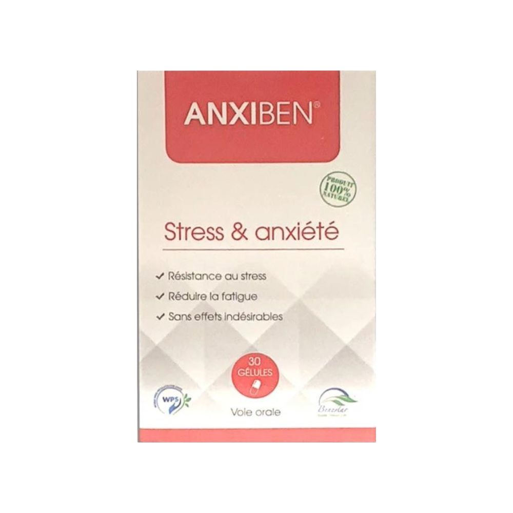 ANXIBEN Stress & Anxiété – 30 Gélules
