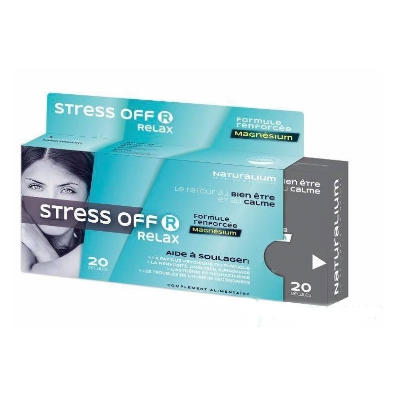 NATURALIUM STRESS OFF RELAX, 20 gélules