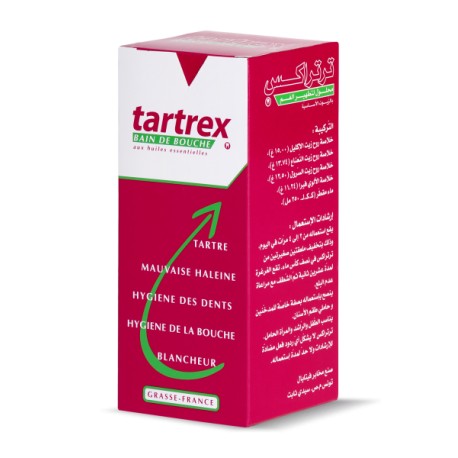 TARTREX BAIN DE BOUCHE AUX HUILES ESSENTIELLES 125ml