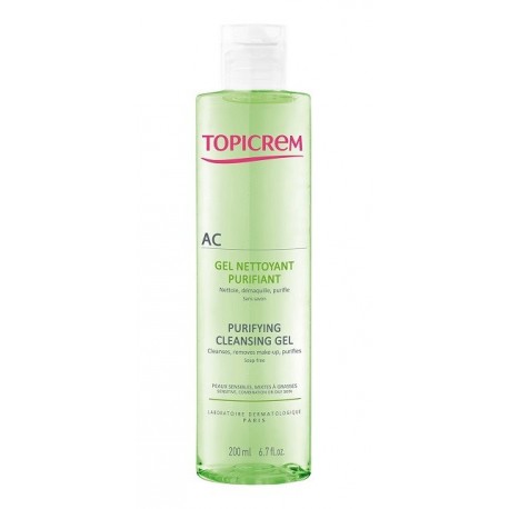 Topicrem AC Gel Nettoyant Purifiant 200 ml