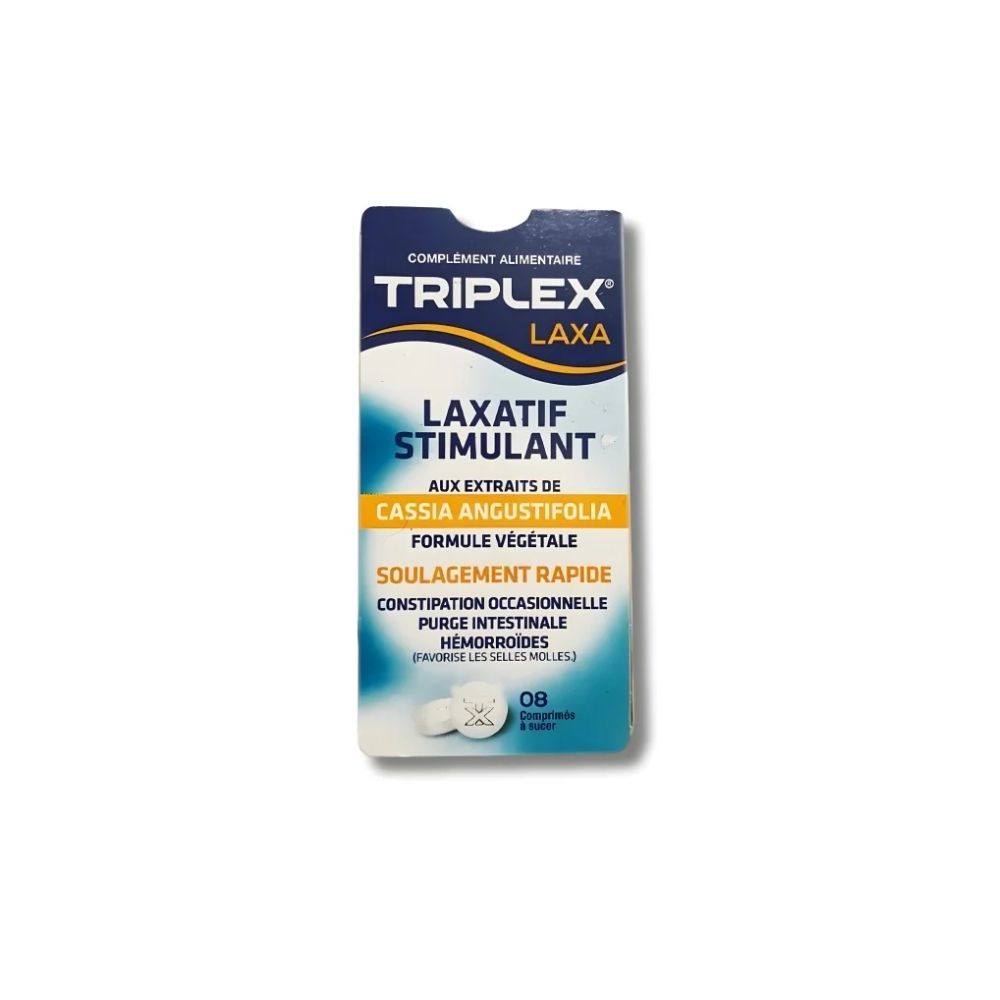 TRIPLEX LAXA – LAXATIF STIMULANT 8 COMPRIMES