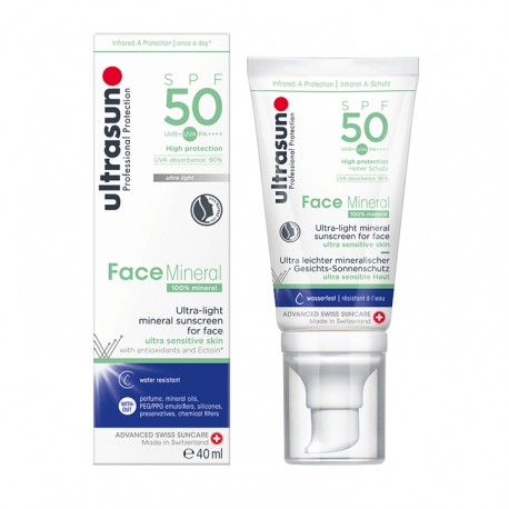 Ultrasun Face Mineral Sunscreen SPF50 40ml