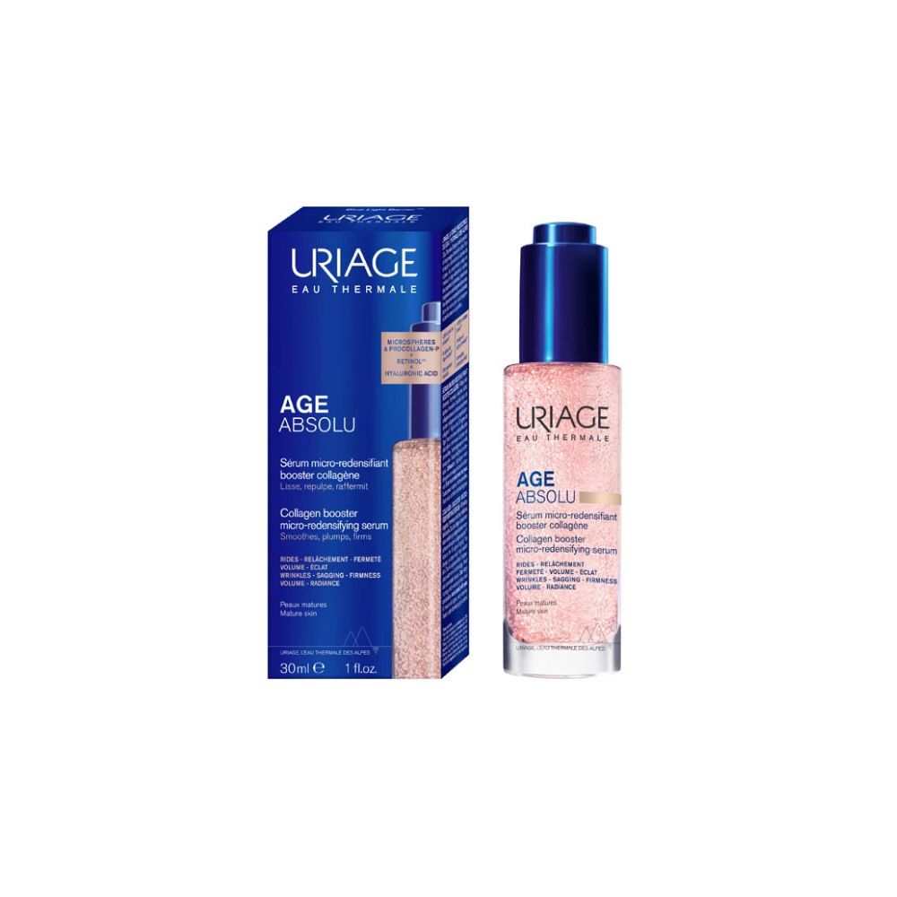 URIAGE AGE ABSOLU SERUM MICRO-REDENSIFIANT BOOSTER COLLAGENE 30 ML