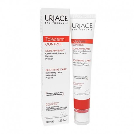 URIAGE TOLÉDERM – CRÈME HYDRA légère -APAISANTE 40 ML
