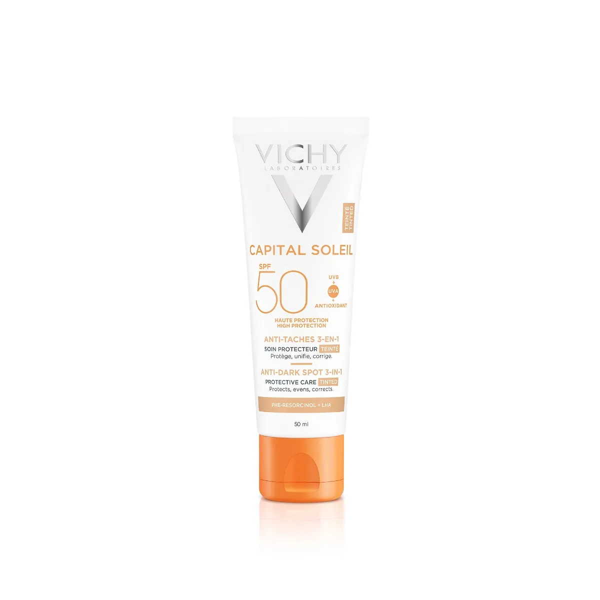 Vichy CAPITAL SOLEIL Soin anti-taches teinté 3-en-1 SPF50+ 50ml