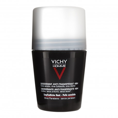 VICHY HOMME DÉODORANT PEAUX SENSIBLES 50ml