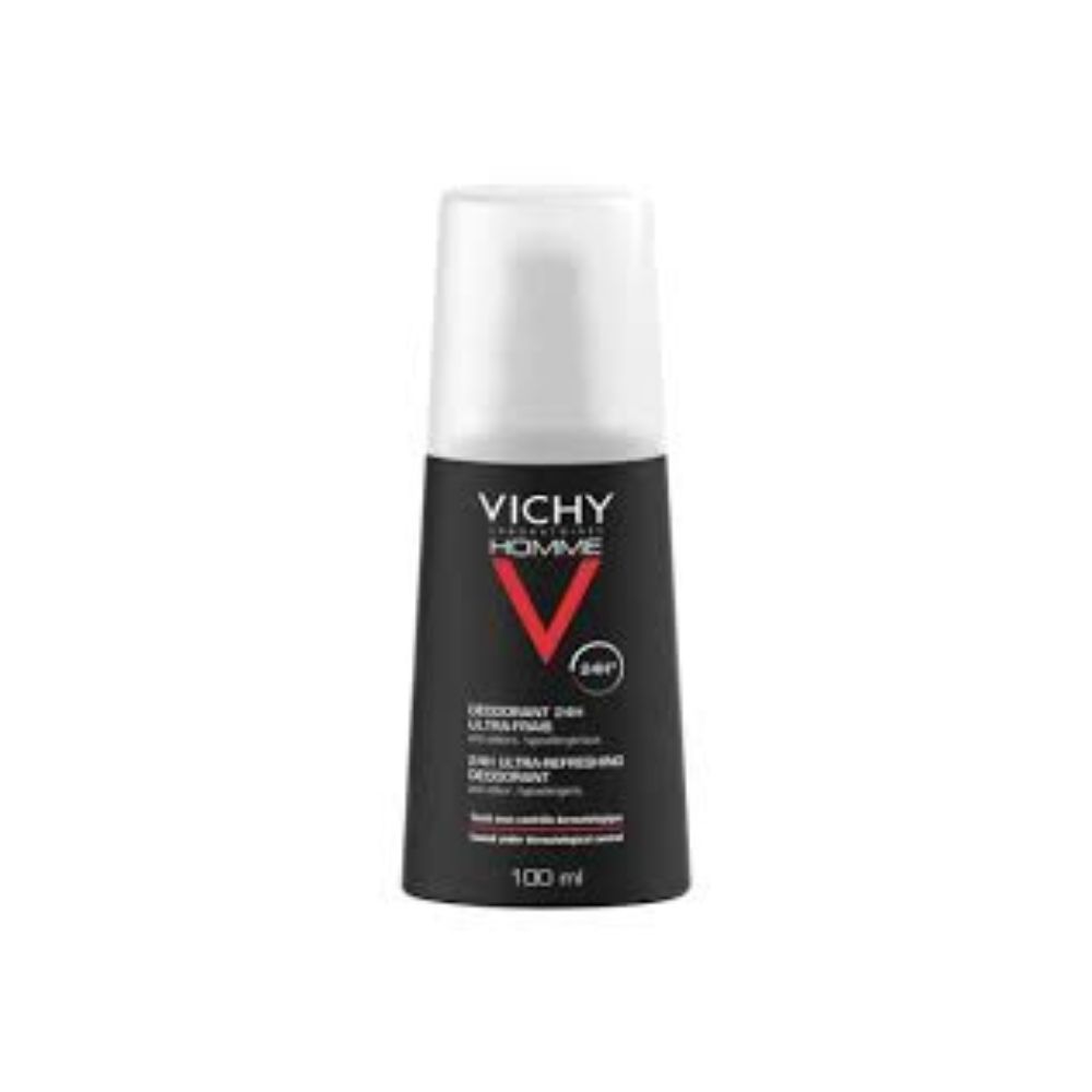 VICHY HOMME DEODORANT ULTRA-FRAIS 24H VAPORISATEUR 100ML