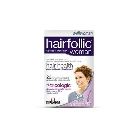 VITABIOTICS HAIRFOLLIC FEMME 30 Comprimés