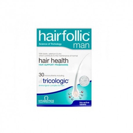 VITABIOTICS HAIRFOLLIC MAN 30 Comprimés