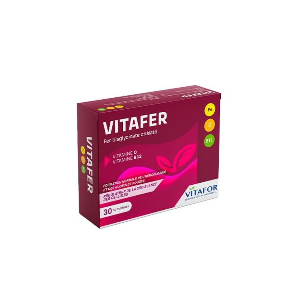 VITAFOR VITAFER BOITE 30 COMPRIMES