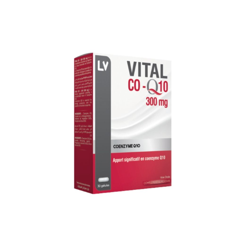 VITAL CO Q10 300MG GELULES B/30