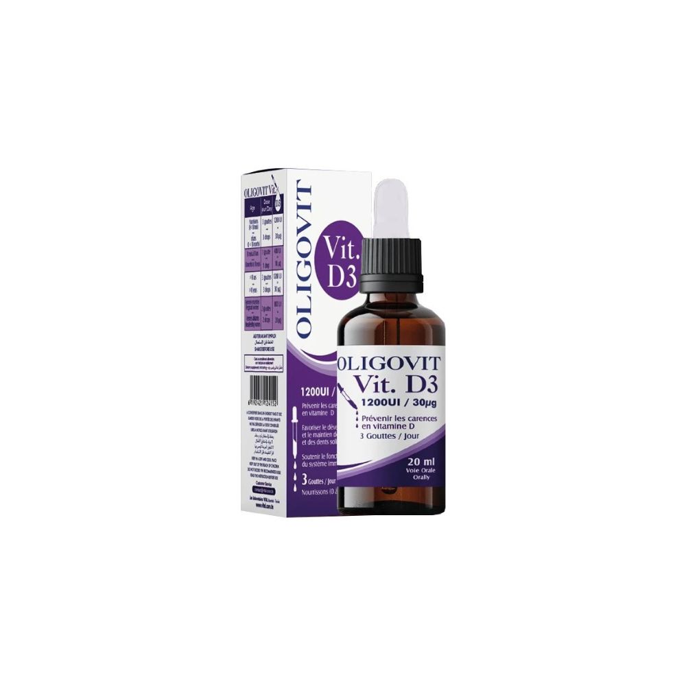 Vital Oligovit Vitamine D3 Gouttes