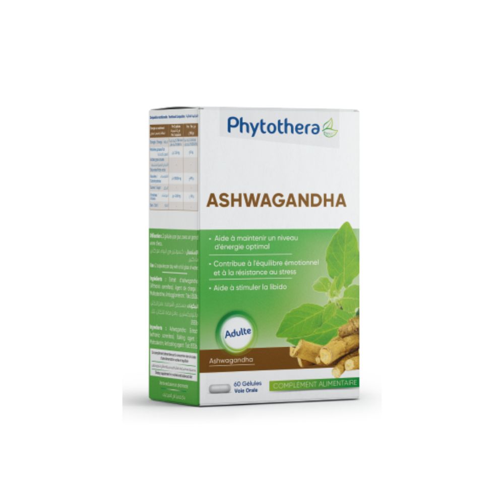 VITAL PHYTOTHERA ASHWAGANDHA ADULTE GEL B/60