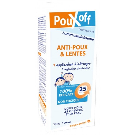 XEN POUXOFF ENFANT ANTI POUX SPRAY 100Ml
