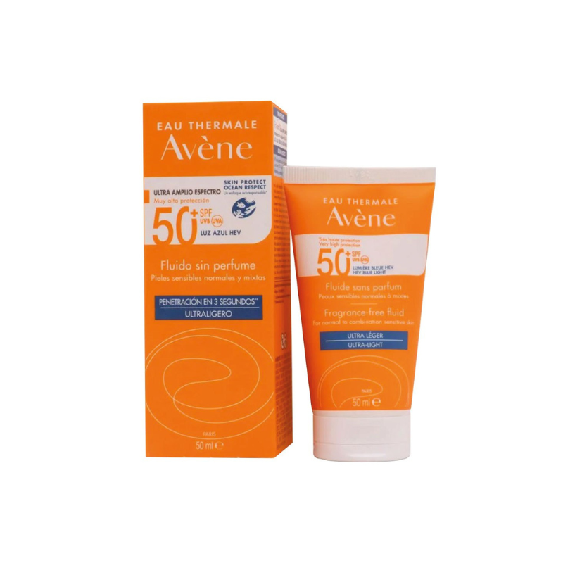 AVENE FLUIDE PROTECTION SOLAIRE INVISIBLE SPF50+ 50ml (02/2026)